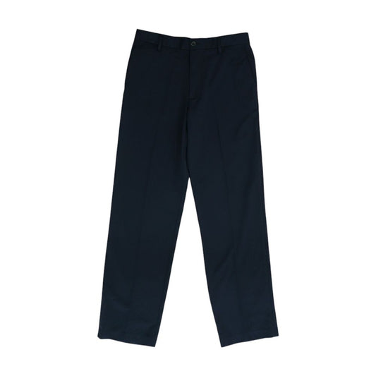 Navy Solid Chino Pants
