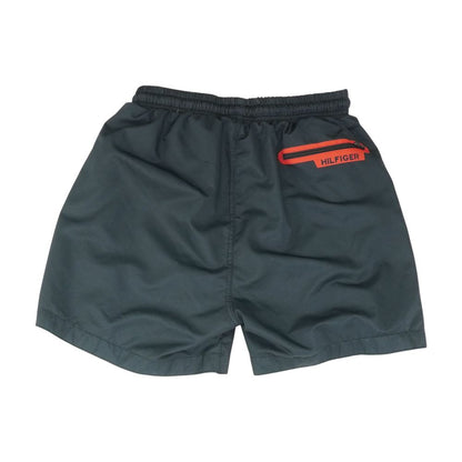 Black Solid Board Shorts