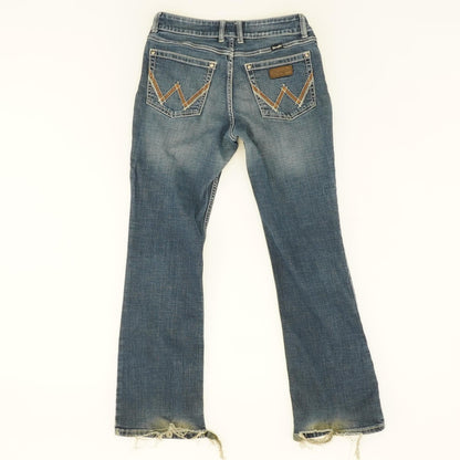 Solid Bootcut Jeans