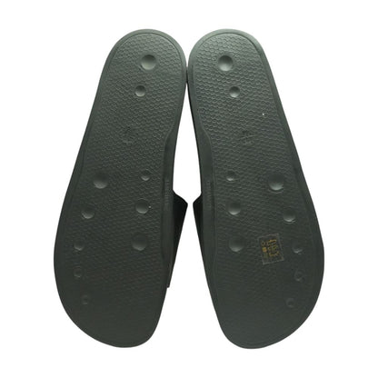 Black Casual Slide Sandals