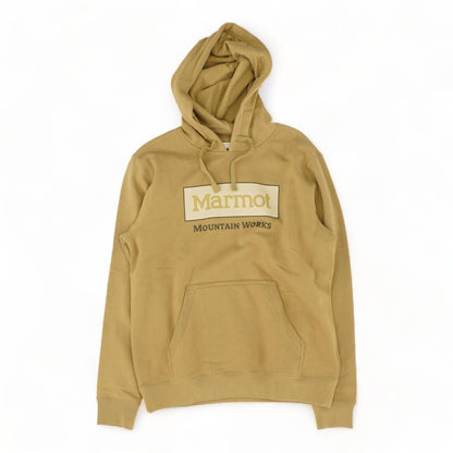 Tan Graphic Hoodie Pullover