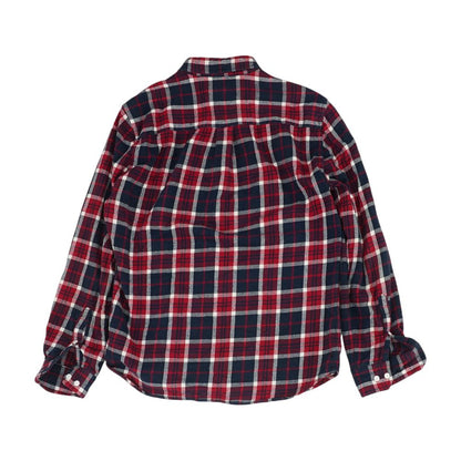 Red Plaid Flannel Button Down