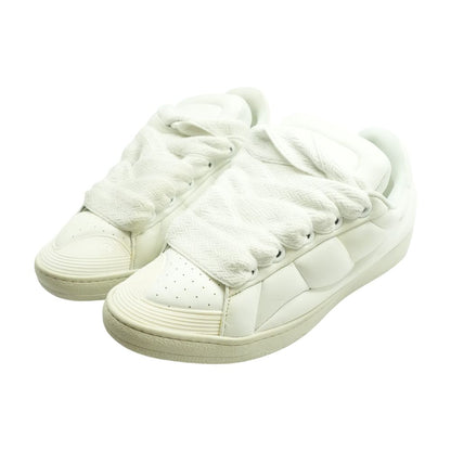 XL Curb White Leather Sneakers
