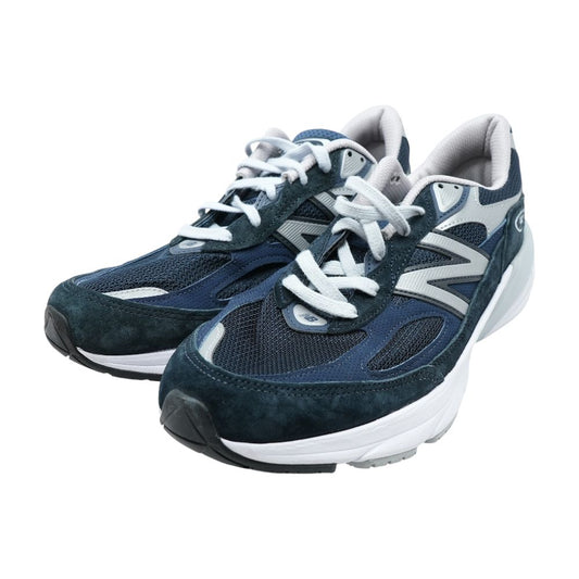 990v6 Navy Low Top Athletic Shoes