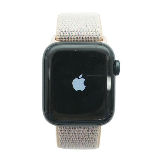 40mm SE 2nd Gen. Midnight Black Smartwatch Pink Band S/M