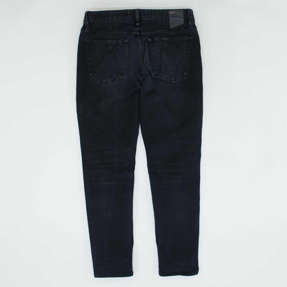 Black Solid Regular Jeans