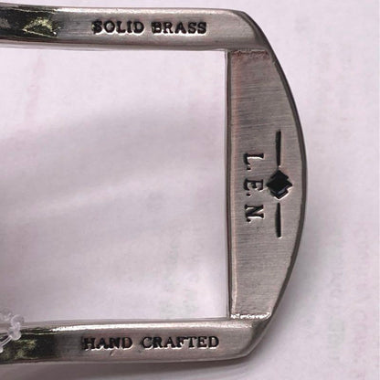 Brown American Alligator Leather Belt