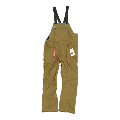 Olive Solid Overalls