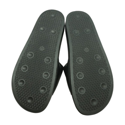 Black Casual Slide Sandals