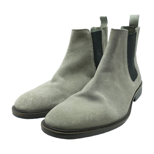 Gray Chelsea Boots