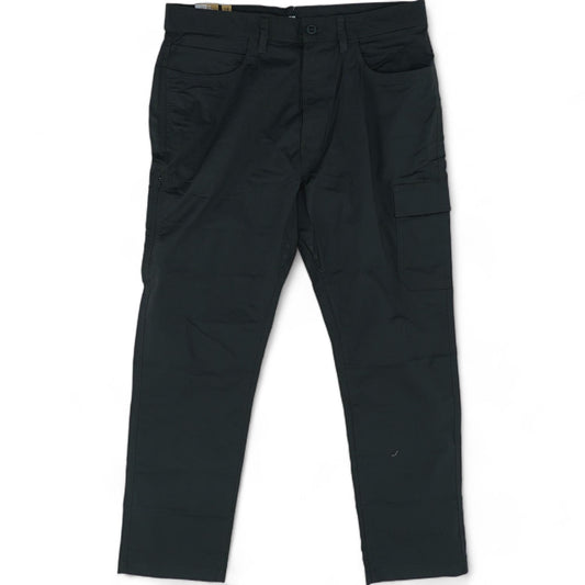 Charcoal Solid Cargo Pants