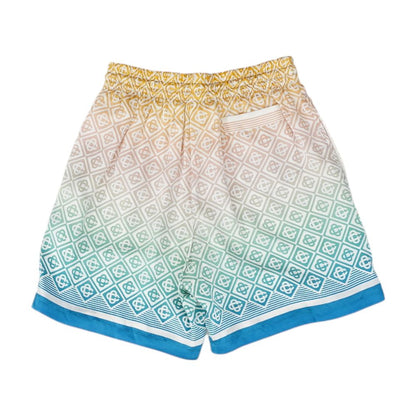 Gradient Monogram Silk Shorts