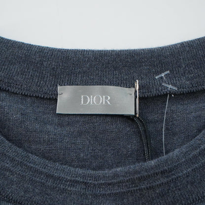 Charcoal Couture T-Shirt Virgin Wool Jersey