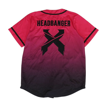 Pink Color Block Short Sleeve Jersey