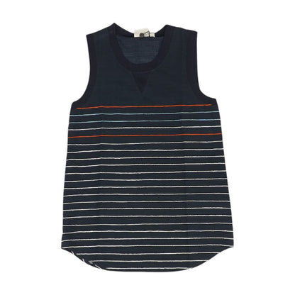 Navy Striped Tank