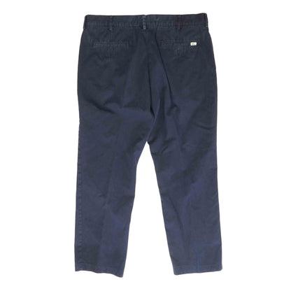Navy Solid Khaki Pants