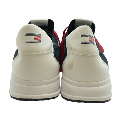 Navy Lace Up Casual Shoes