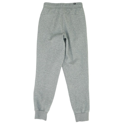 Gray Solid Joggers Pants