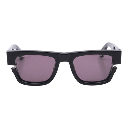 Black Sekton Square Sunglasses
