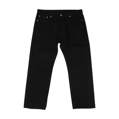 505 Black Regular Jeans