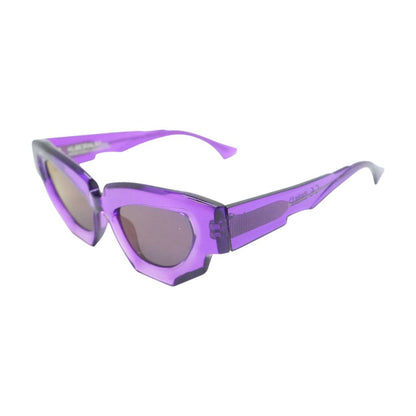 Purple MaskeF5 Oval Sunglasses