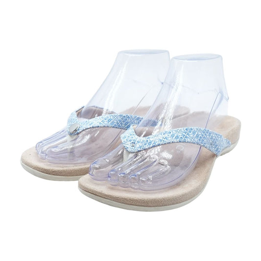 Blue Flip Flop Sandals