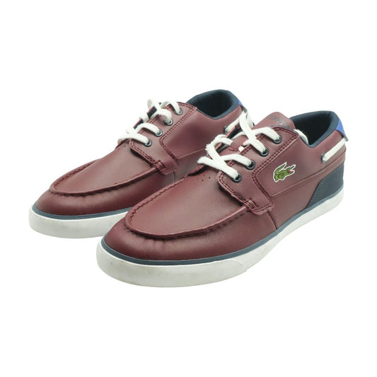 Maroon Lace Up Casual Shoes
