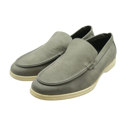 Gray Slip On Casual Shoes
