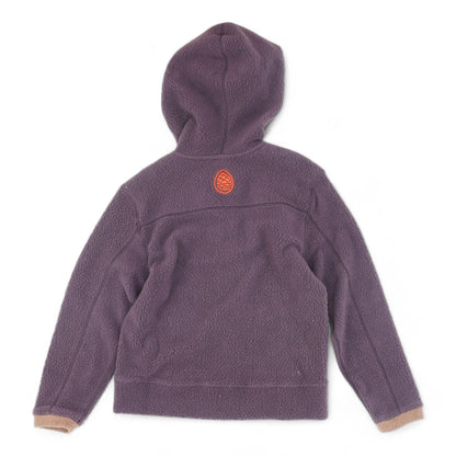Purple Solid 1/4 Zip Pullover
