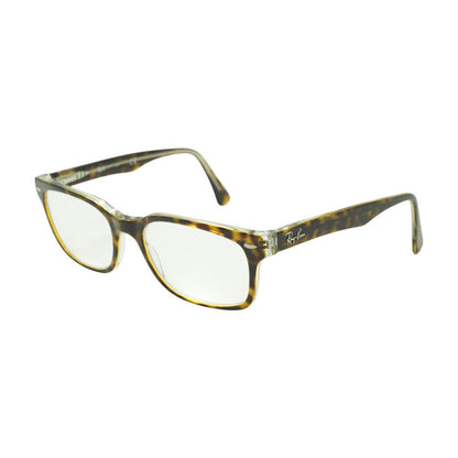 Tortoise Square Unknown Prescription Eyeglasses