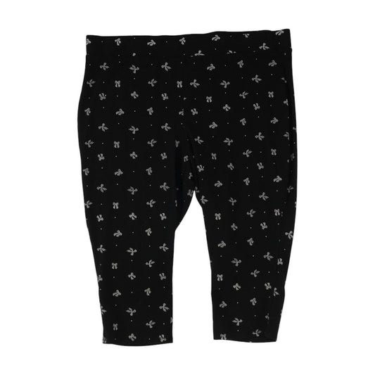 Black Plus Fashion Leggings