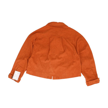Orange Solid Lightweight Jacket