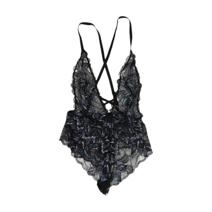 Black Floral Intimate Lingerie