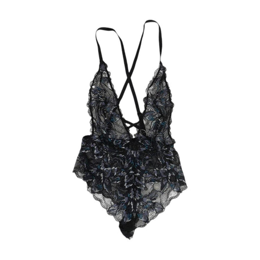 Black Floral Intimate Lingerie