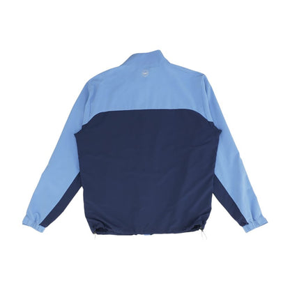Blue Color Block Jacket