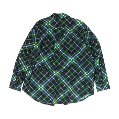 Multi Plaid Button Down