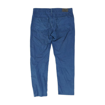 Blue Solid Five Pocket Pants