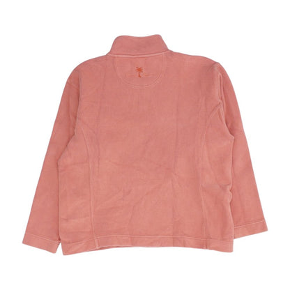 Coral 1/4 Zip Pullover