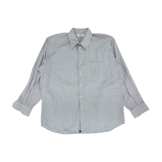 Blue Misc Long Sleeve Button Down