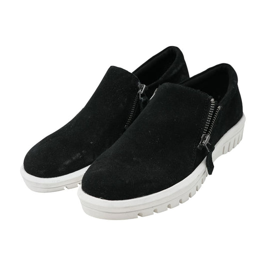 Black Slip On Athletic Shoes