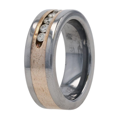 .50 Ct Tungsten Carbide Diamond Band