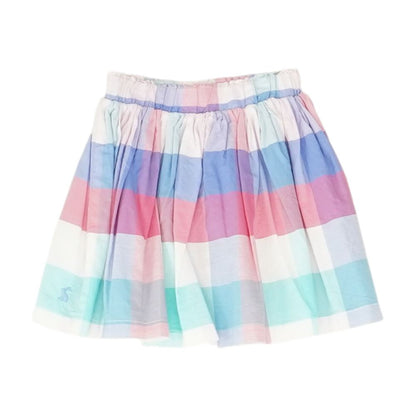 Multi Check Midi Skirt