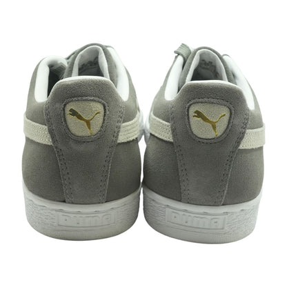Suede Classic XXL Gray Leather Low Top Athletic Shoes