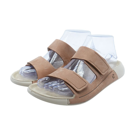Brown Casual Slide Sandals