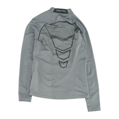 Charcoal Solid 1/4 Zip Pullover