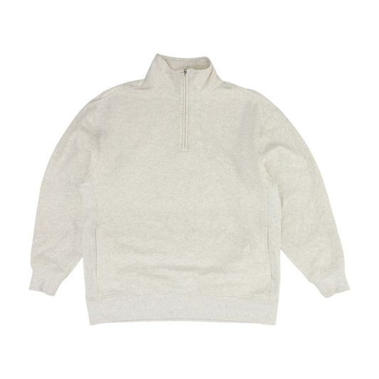 Ivory 1/4 Zip Pullover