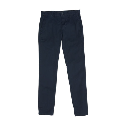 Navy Solid Chino Pants