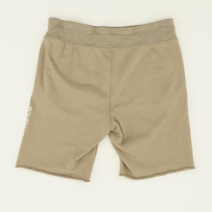Tan Solid Active Shorts