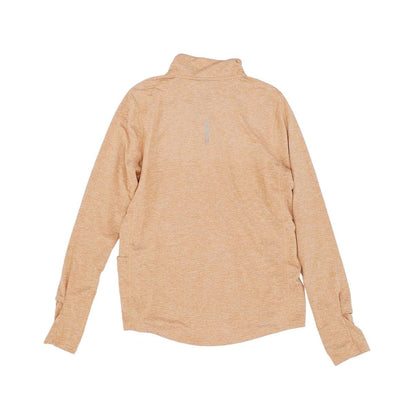 Coral Solid 1/4 Zip Pullover