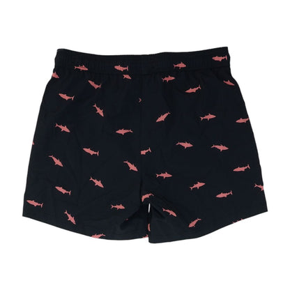 Black Animal Swim Shorts